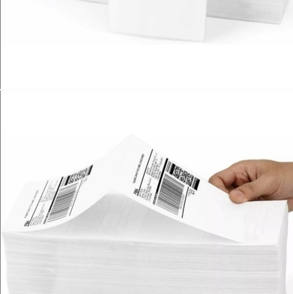 1000 labels BULK 4”x6” DIRECT thermal labels FANFOLD -bulk quantities … - Picture 3 of 4